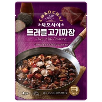  샘표 차오차이 트러플 고기짜장 180g x 3개