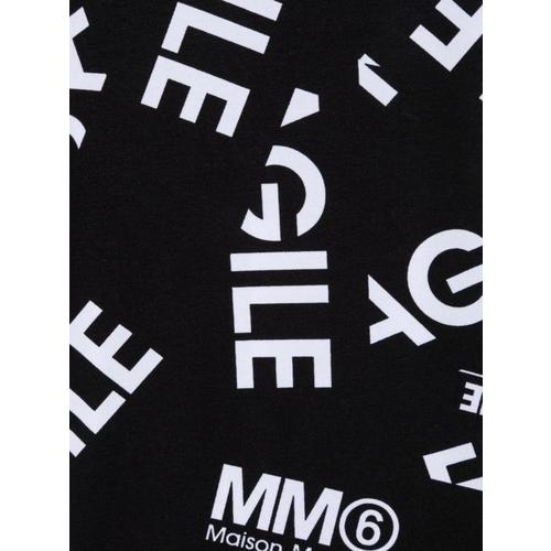 [주니어] MM6 메종마르지엘라 티셔츠 M60040T MM033M6900 BLACK