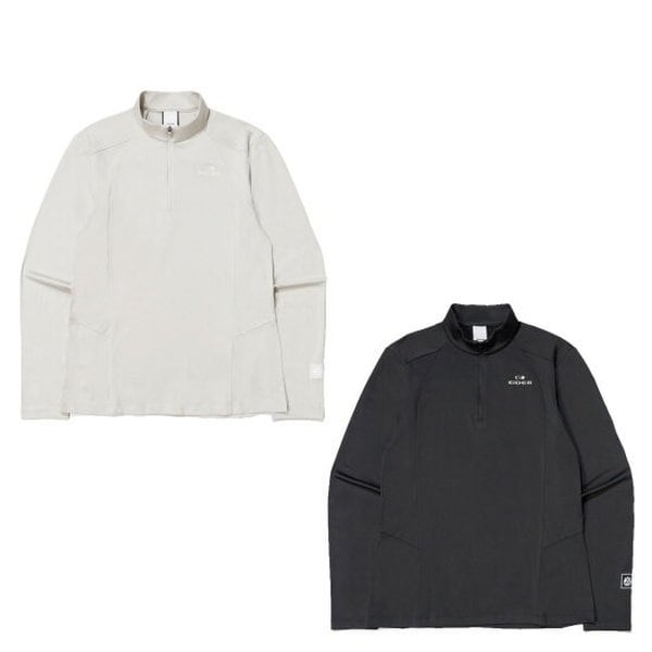 [부산점] 베이직 여성 긴팔 짚업 티셔츠 DWU24203