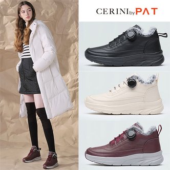 CERINI by PAT 여성 보아퍼 다이얼 방한화