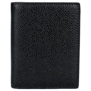 [시흥점] 25FW 삼선탭 페블 그레인 반지갑 (MAW062A 00198 001)