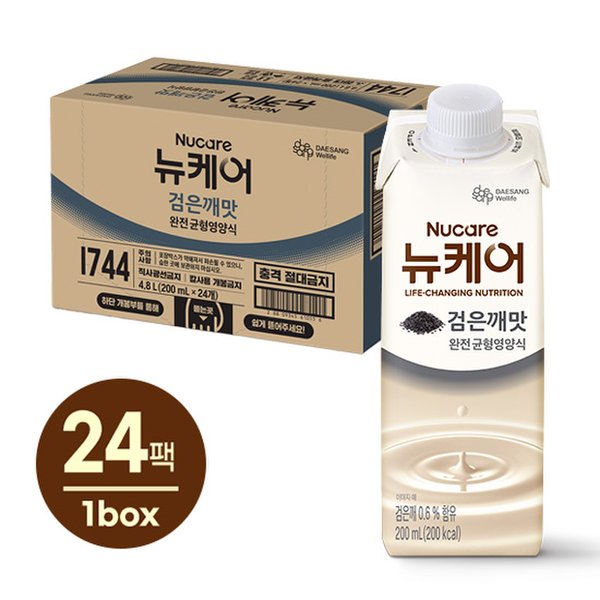 검은깨맛 200ml(24입), 1박스