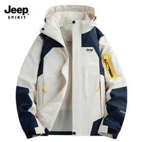 지프 JEEP SPIRIT 남녀공용 아웃도어 자켓 방수방풍 바람막이자켓 아웃도어 등산 점퍼 JW553