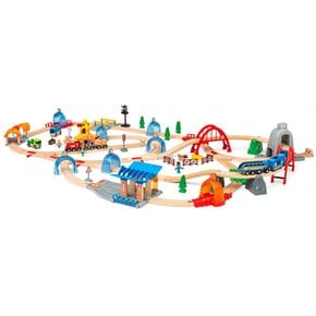 BRIO WORLD (브리오 월드) 스마트 테크 사운드 액션 터널 DX 세트 33977