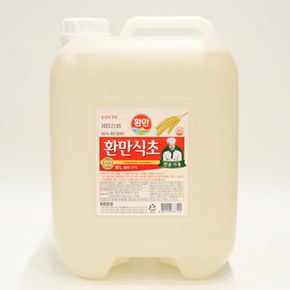 (환만식초) 롯데 환만식초 대용량 15L /발효식초/대용량식초/요리식초/업소용식초/음식용식초