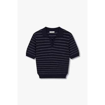 일라일 IA4425230047(OUTLET EXCLUSIVE HARMONY STRIPE COLLAR-NECK P.O)