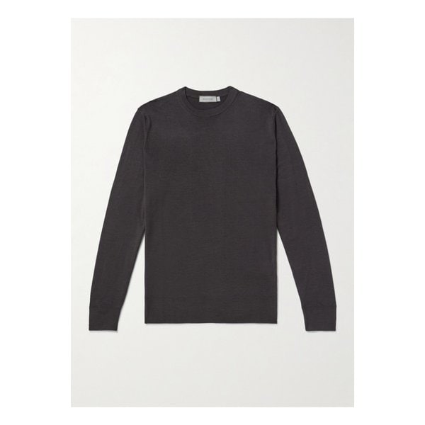 울 스웨터 브라운 46376663162941345