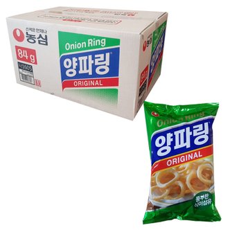 농심 양파링 84g 20입