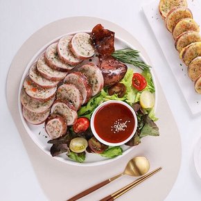 Fresh 속초 전통 수제 오징어명태순대 슬라이스 500g x2개
