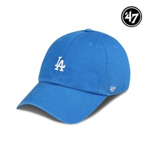 47브랜드 LA 다저스 스몰 로고 MLB 엠엘비 볼캡 야구 모자 블루 라즈...