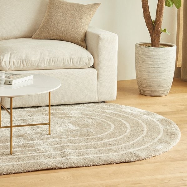 오벌 타원형 프리미엄 러그 160*230 (컬러 택1)