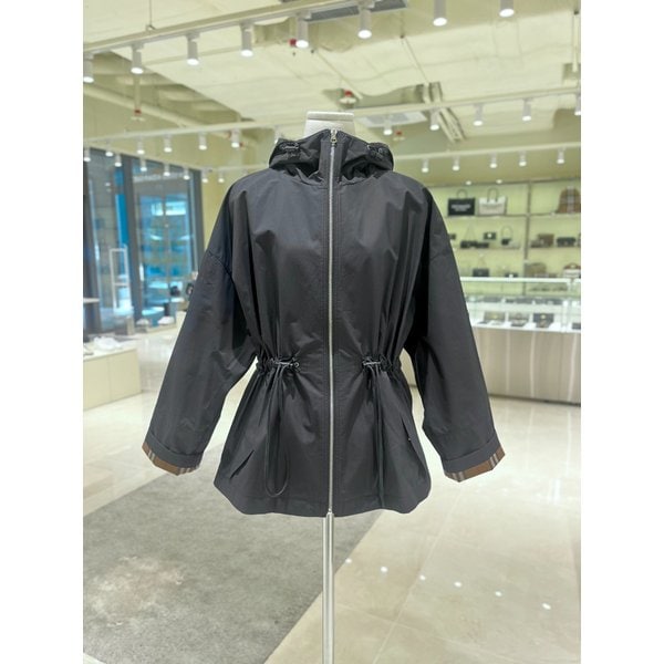 [부산점] 여성 드로스트링 후드 짚업 자켓 8107215