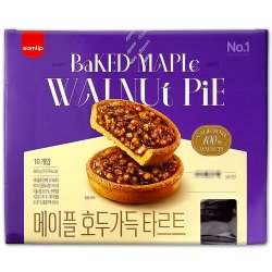 메이플 호두 타르트
