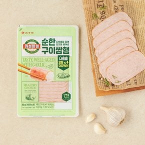 롯데 의성마늘순한구이쌈햄 60g