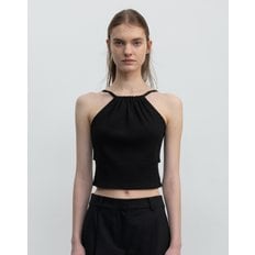 [23SS] Cut-out Shirred Top [Black] JWTS3E910BK