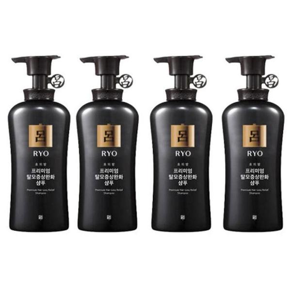 려 초의방 프리미엄 증상완화 샴푸 490ml x 4개 고급(1)