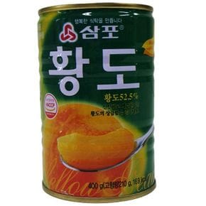 삼포 황도(슬) 400G 1박스(24입)