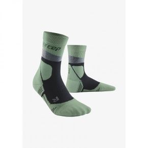 3740435 CEP COMPRESSION HIKING MAX CUSHION MID CUT - MADE IN GERMANY Sports socks grey min