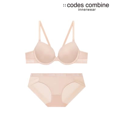 코데즈컴바인이너웨어 스킨 브라세트(CEWBR161SK+CEWBP161SK)