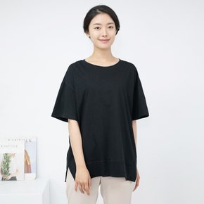 엄마옷 면라운드 루즈핏 반팔티셔츠 TS305129 중년여성의류/50대/60대/마담/빅사이즈