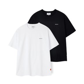 [브롬톤런던][P263UTS904](Exclusive) 2PACK(1+1) 기본티 화이트+블랙 (남여공용)(30%할인)