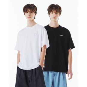 [브롬톤런던][P263UTS904](Exclusive) 2PACK(1+1) 기본티 화이트+블랙 (남여공용)(30%할인)