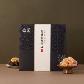 청양구기자 인정한과혼합선물세트1호500g/6종혼합(구기자,누릉지,쑥,오미자,참깨,흑임자)_신세계백화점포장