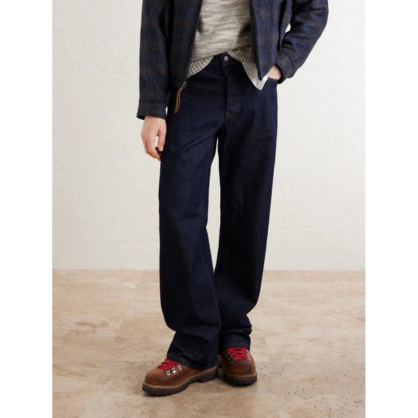 와이퍼 폴크 디스트레스드 가죽 레이스업 부츠 46376663162929866