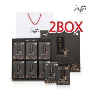  [혜인담] 홍삼녹용 진 50ml*30포(쇼핑백증정) 2BOX