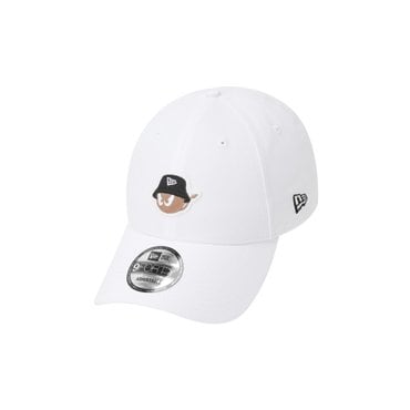 왁 NEWERA 940 COTTON BUCKET WAACKY CAP_WGRCX24180WHX