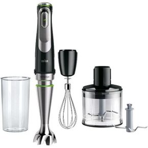 영국 브라운 믹서 Braun MultiQuick 9 MQ 9135XI 0.6 L Dip Mixer 1200 W 블랙 스테인리스 스틸