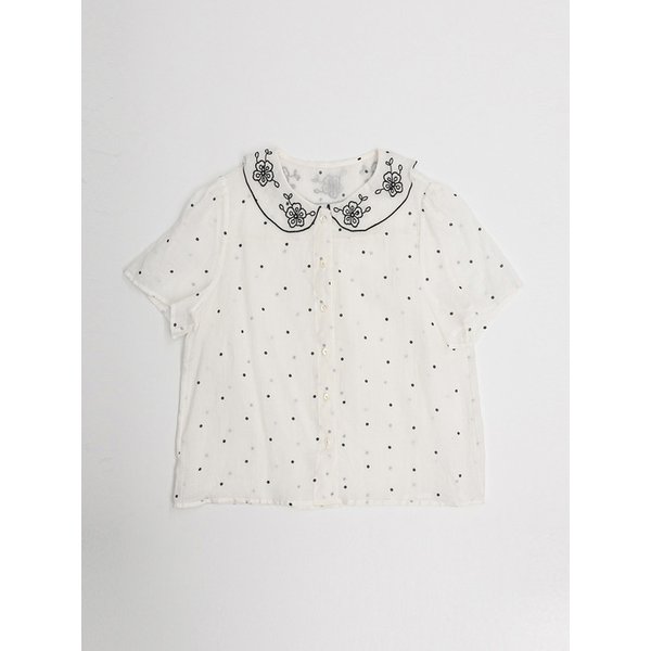 DD_Romantic polka dots shirt_2color