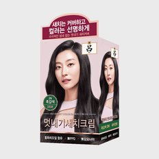 우아채멋내기새치크림 흑갈색3N(120G