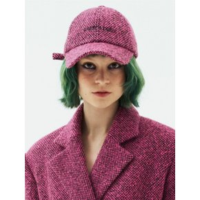 Tweed Jacquard Baseball Cap