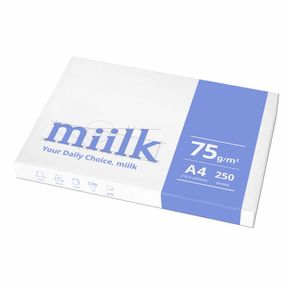밀크 A4용지 75g 1권(250매) Miilk(ns)[35804464]