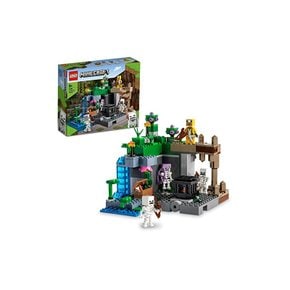 레고 LEGO 마인크래프트 스켈레톤 동굴 21189 장난감 블록 선물 비디오 게임