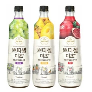  쁘띠첼미초 900ml 미초. 흑초 .파인애/플식초