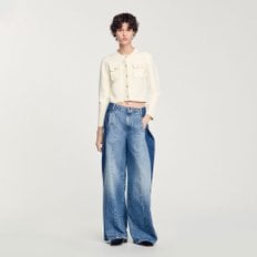 산드로 [25SS 미드시즌세일 30%] 골지 니트 가디건 SF25S3FRGDH91