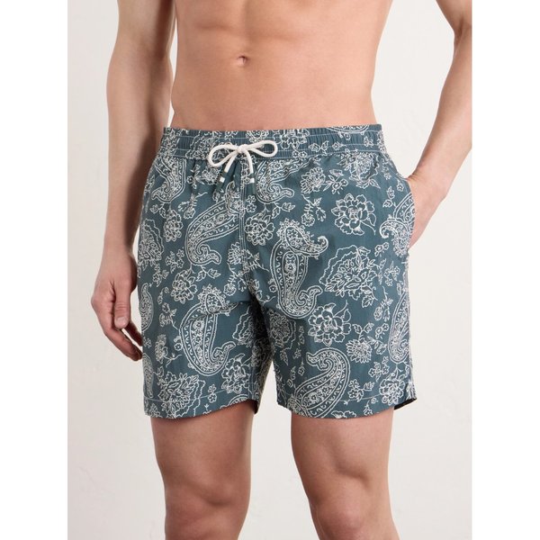 하트퍼드 스트레이트 레그 미드 렝스 프린트 스윔 쇼츠 46376663163009400