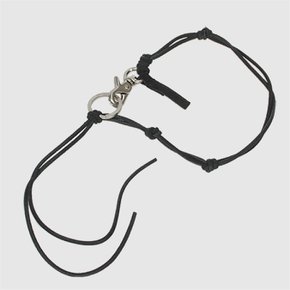 라돈 가죽 목걸이 A2208LBL BLACK LEATHER [OLA002]