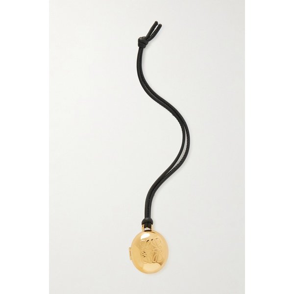 아나그램 페블 골드톤 가죽 백 참 46376663162984327