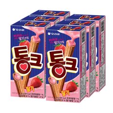  오리온 통크 딸기 45gx6개