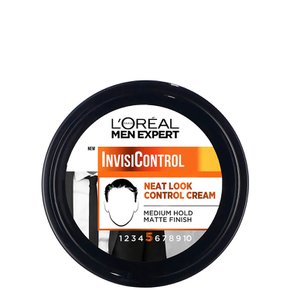 L`Oreal Men 로레알 맨 엑스퍼트 인비지컨트롤 니트 룩 미디움 홀드 매트 피니쉬 헤어 크림 150ml