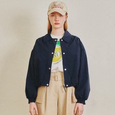 올리브데올리브 드로우스트링 집업 점퍼 OW3SCM303