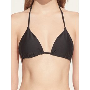 Lyla Black Solid Triangle Bikini Top