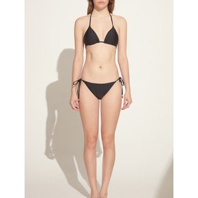 Lyla Black Solid Triangle Bikini Top