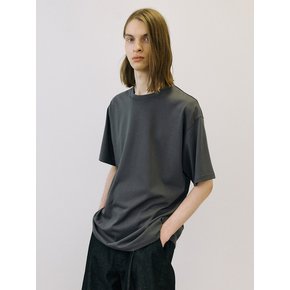 Supima premium 1/2 T-shirt (dark gray)