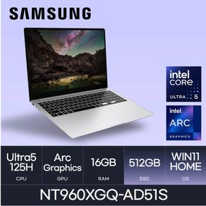 삼성전자 갤럭시북4 프로 NT960XGQ-AD51S(WIN11 HOME/SSD 512GB/RAM 16GB)