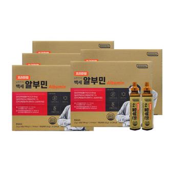 셀러허브 프리미엄 오한진의 백세 알부민 33g 30개입 5개/mjc (S46774215)