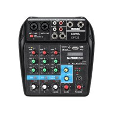 BITRO 4채널 오디오 사운드 믹서 / 라이브 믹싱콘솔